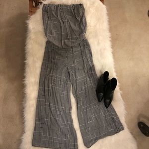 S-Twelve Strapless Jumpsuit